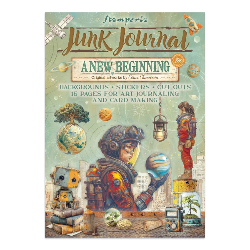 Stamperia - Junk Journal - A New Beginning - SBJK16