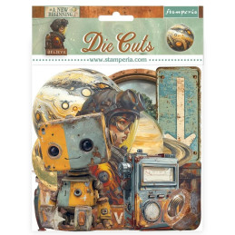 Stamperia - Die Cuts - A New Beginning - DFLDC129