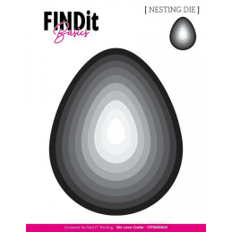 FINDit Basics - Nesting Dies - Egg - FITBND005