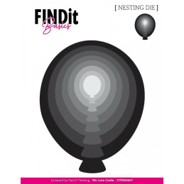FINDit Basics - Nesting Dies - Balloon - FITBND007
