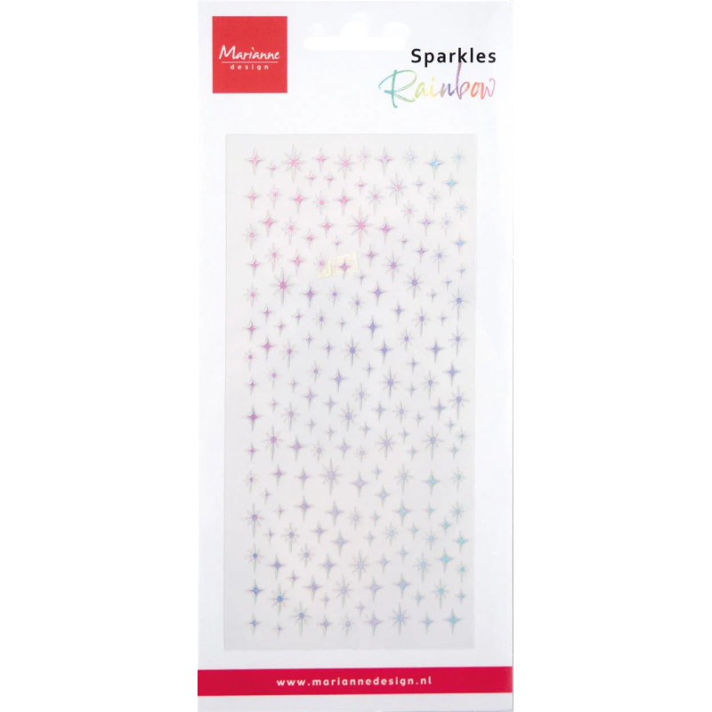 Marianne Design - Stickers - Sparkles Rainbow - CA3231