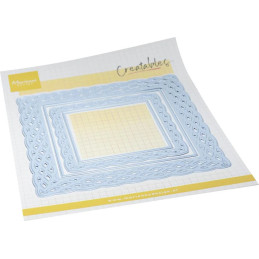 Marianne Design - Creatables - Wicker Square Set - LR0954