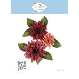Elizabeth Craft Designs - Paper Flowers - Dahlia