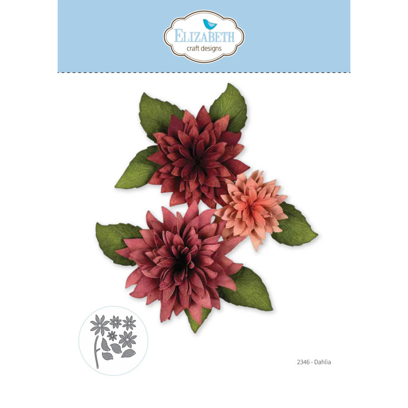 Elizabeth Craft Designs - Paper Flowers - Dahlia