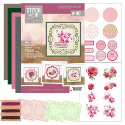 Stitch And Do - On Colour No. 40 - Floral Elegance