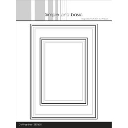 Simple And Basic - A6/A7 Frames With Elegant Edges - SBD655