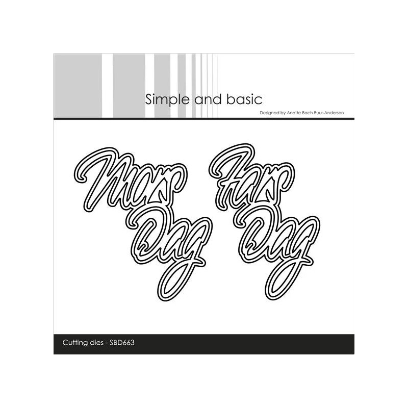 Simple And Basic - Mors Dag / Fars Dag - SBD663