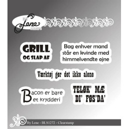By Lene - Stempel - Danske Tekster - BLS1272