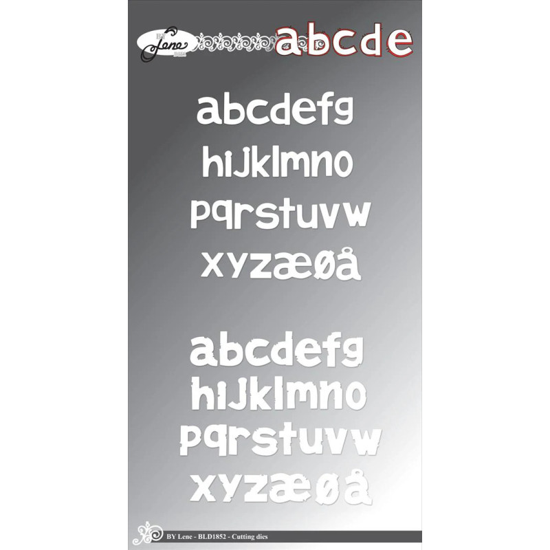 By Lene - Alphabet Small Letters - BLD1852