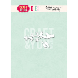 Craft & You - Birds On A Branch - CW406