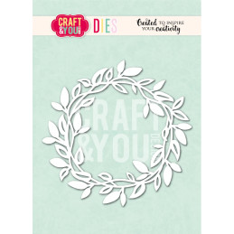 Craft & You - Leaf Wreath - CW408