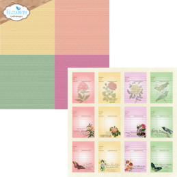 Elizabeth Craft Designs - Papirpakke 30.5x30.5 - Spring Splendor