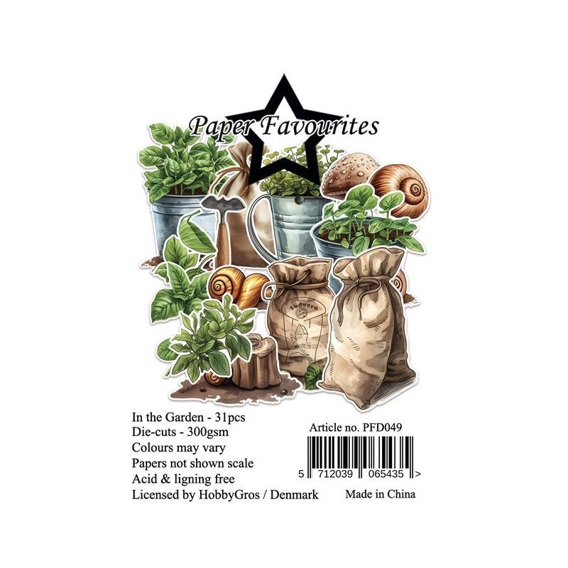 Paper Favourites - Die Cuts - In The Garden - PFD049