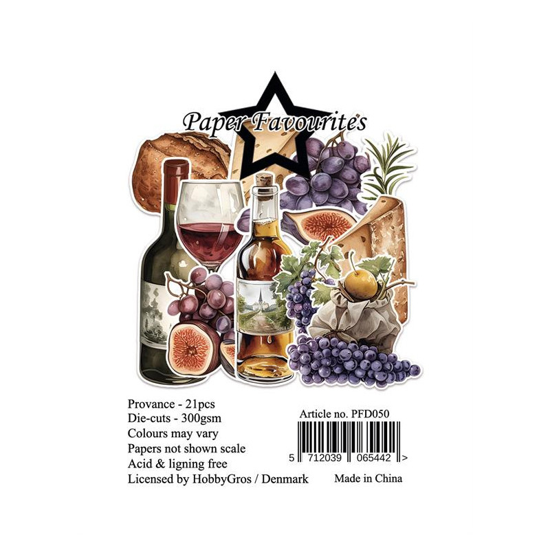 Paper Favourites - Die Cuts - Provence - PFD050