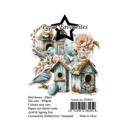 Paper Favourites - Die Cuts - Bird House - PFD051