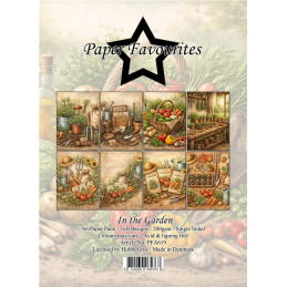 Paper Favourites - Papirpakke A6 - In The Garden - PFA619