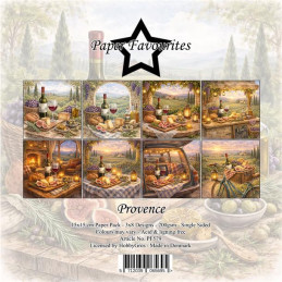 Paper Favourites - Papirpakke 15x15 - Provence - PF579