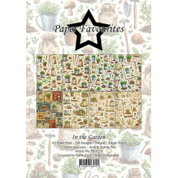 Paper Favourites - Papirpakke A5 - In The Garden - PFA219