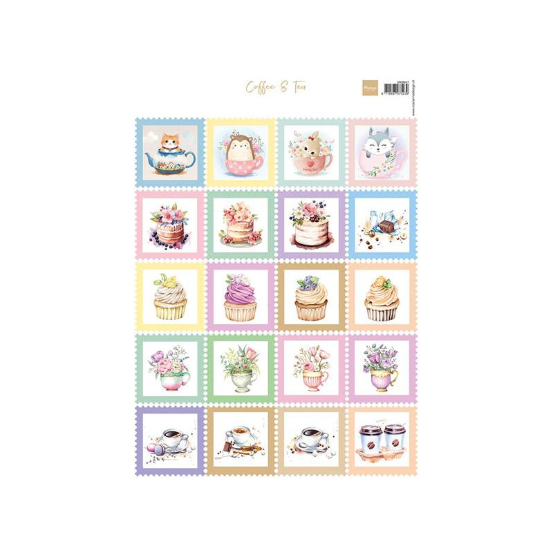 Marianne Design - Stamps Coffee & Tea - VK9647