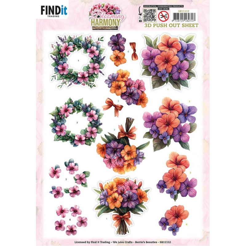 Pushout - Berries Beauties - Blooming Harmony - Blooming Bouquet - SB11112