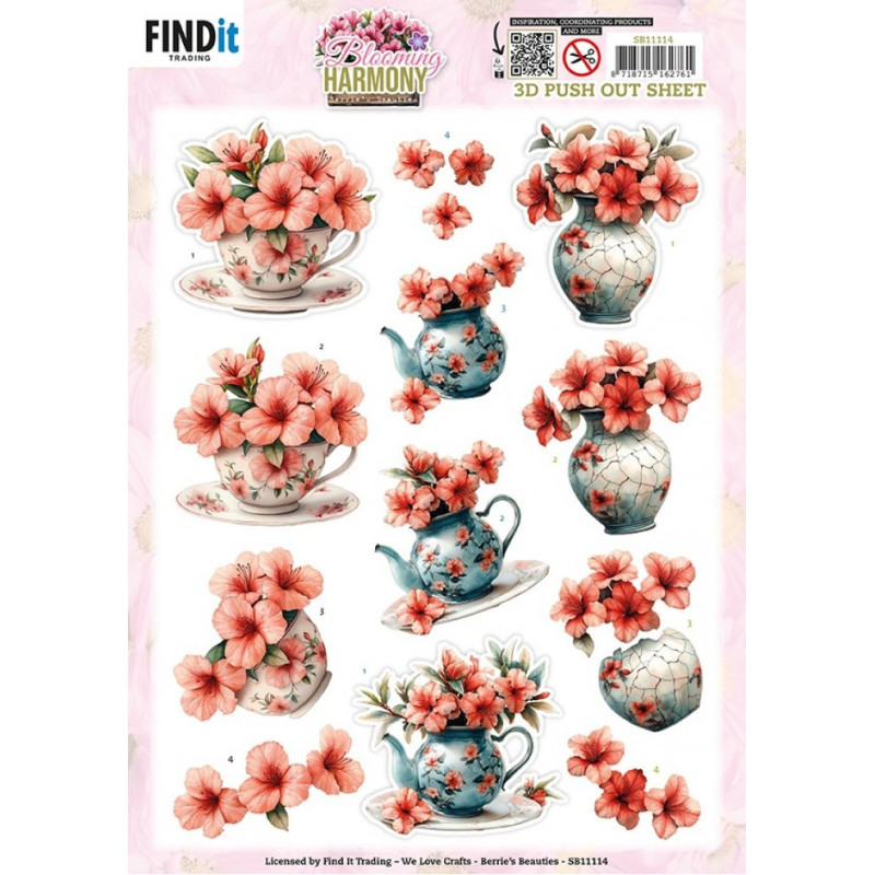 Pushout - Berries Beauties - Blooming Harmony - Blooming Elegance - SB11114