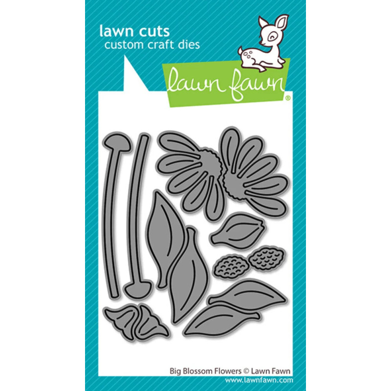 Lawn Fawn - Big Blossom Flowers - LF4092