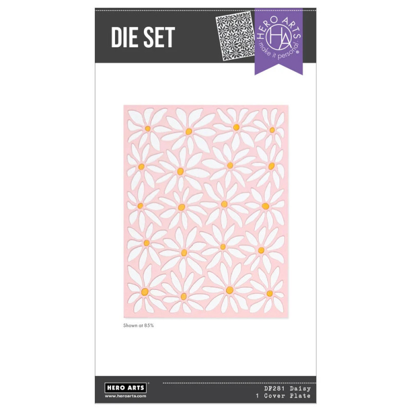 Hero Arts - Eggstra Special - Cover Plate Daisy - DF281