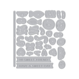 Hero Arts - Beary Sweet - Candy Kebob - DF287