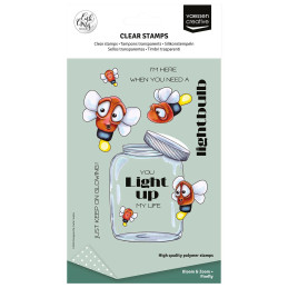 Vaessen Creative - Carla Creates - Clear Stamp - Firefly - CAR0306