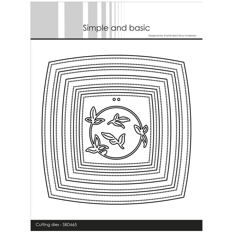 Simple And Basic - Square Barrel Frames - SBD665