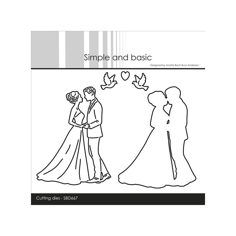 Simple And Basic - Wedding Couple - SBD667