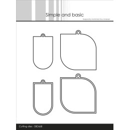 Simple And Basic - Decorative Tags And Frames - SBD668