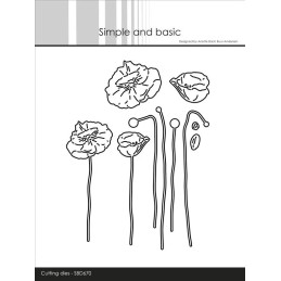 Simple And Basic - Poppies - SBD670
