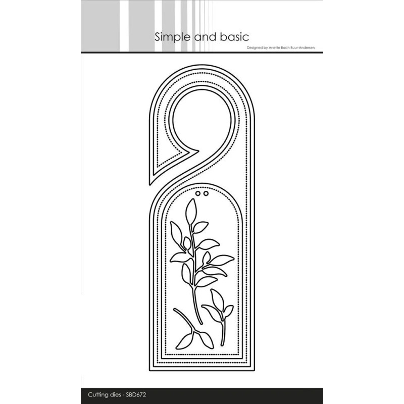 Simple And Basic - Bottletag / Doorhanger - SBD672