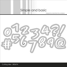 Simple And Basic - Numbers Large - SBD674