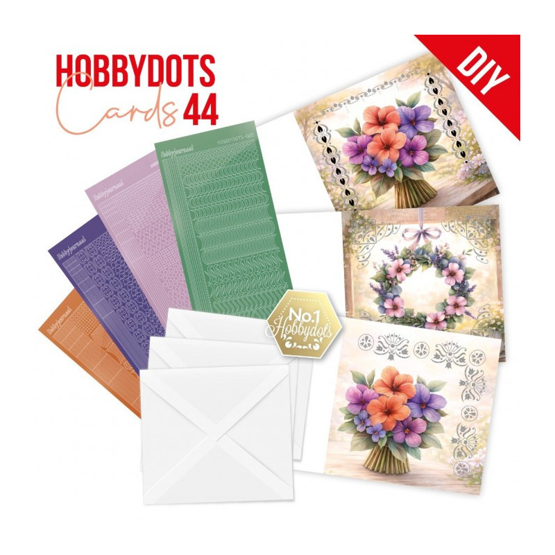 Dot And Do Cards 44 - Sunny Garden Florals