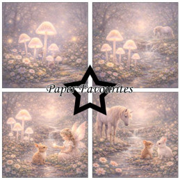 Paper Favourites - Papirpakke 15x15 - Magical Nature Dreams - PF582