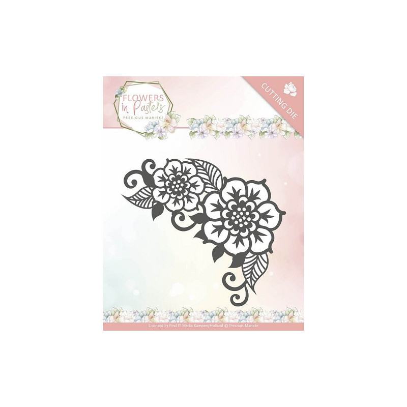 Precious Marieke - Flowers In Pastels - Floral Corner - PM10136