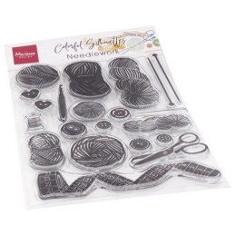 Marianne Design - Clear Stamp - Needle Work - CS1073