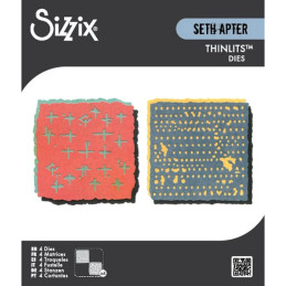 Sizzix - Seth Apter - Thinlits Die - Paper Cutz 2 - 667053