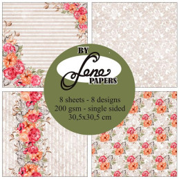 By Lene - Papirpakke 30x30 - Senior Romance - BLP381