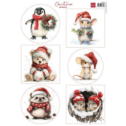 Marianne Design - Christmas Animals - VK9649