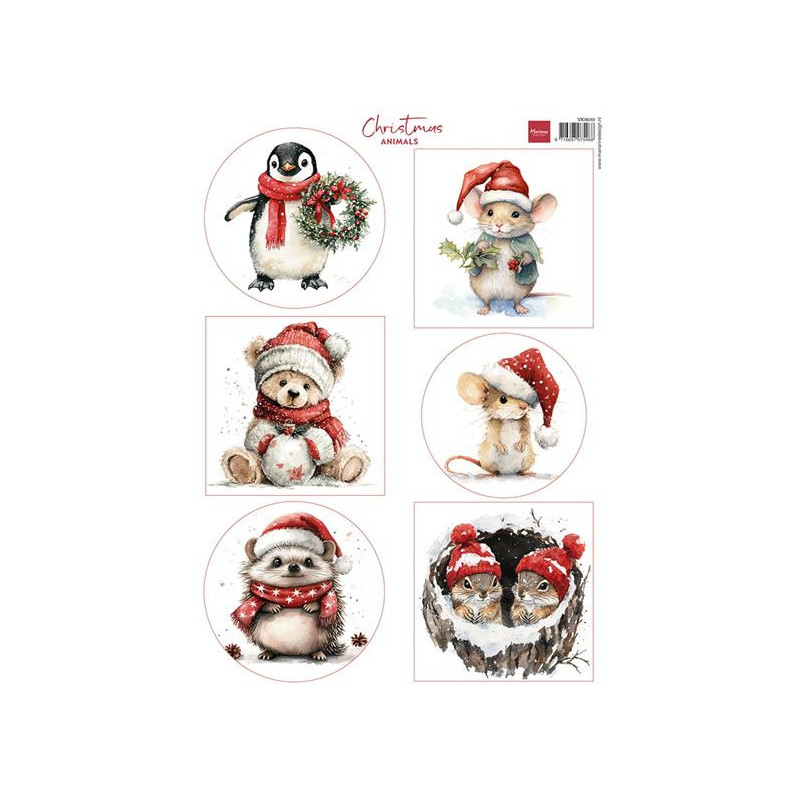 Marianne Design - Christmas Animals - VK9649