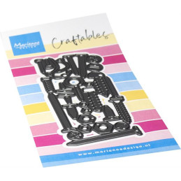 Marianne Design - Craftables - Nuts & Bolts - CR1736