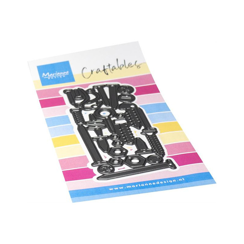 Marianne Design - Craftables - Nuts & Bolts - CR1736