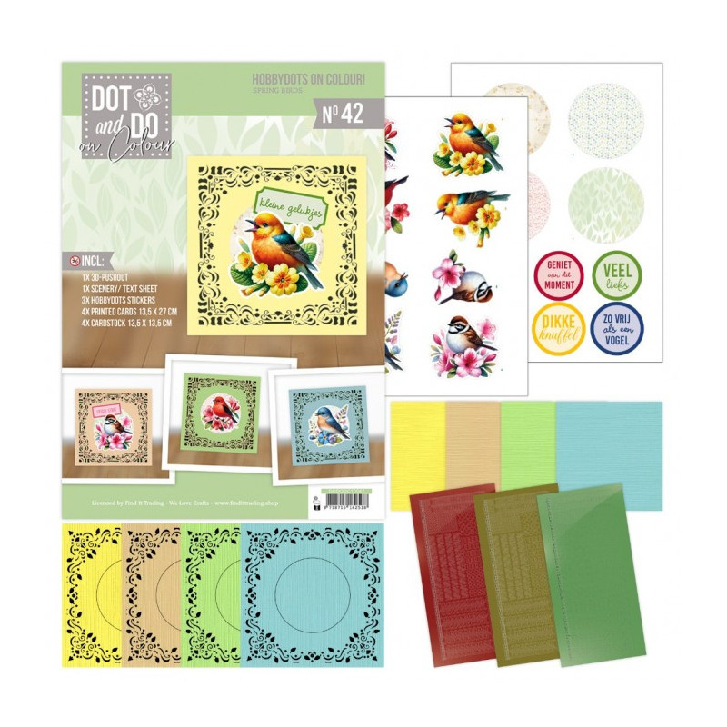 Dot And Do On Colour 42 - Spring Animals