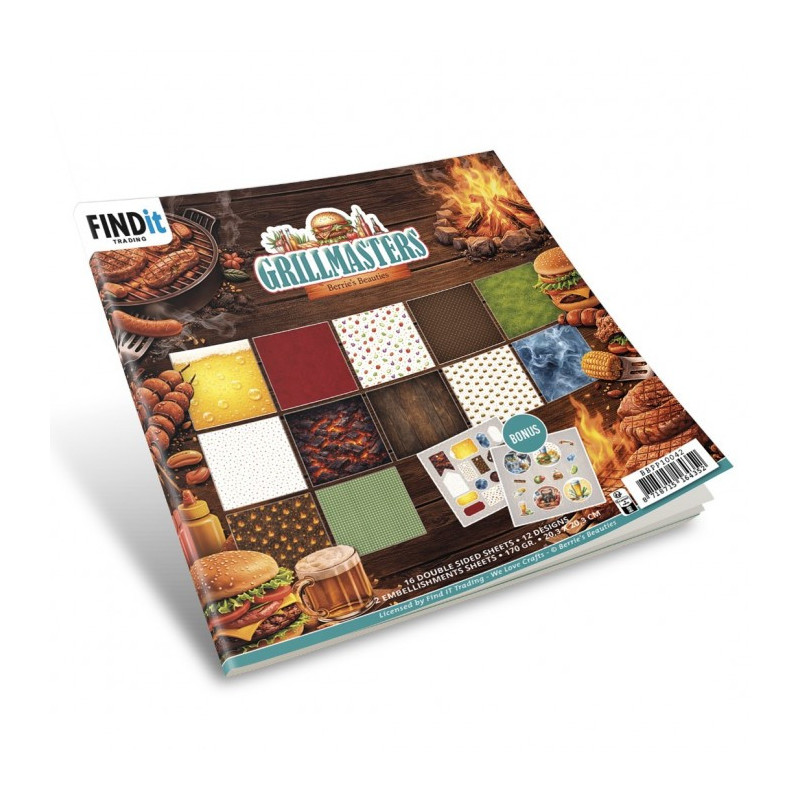 Berries Beauties - Papirblok - Grillmasters - BBPP10042