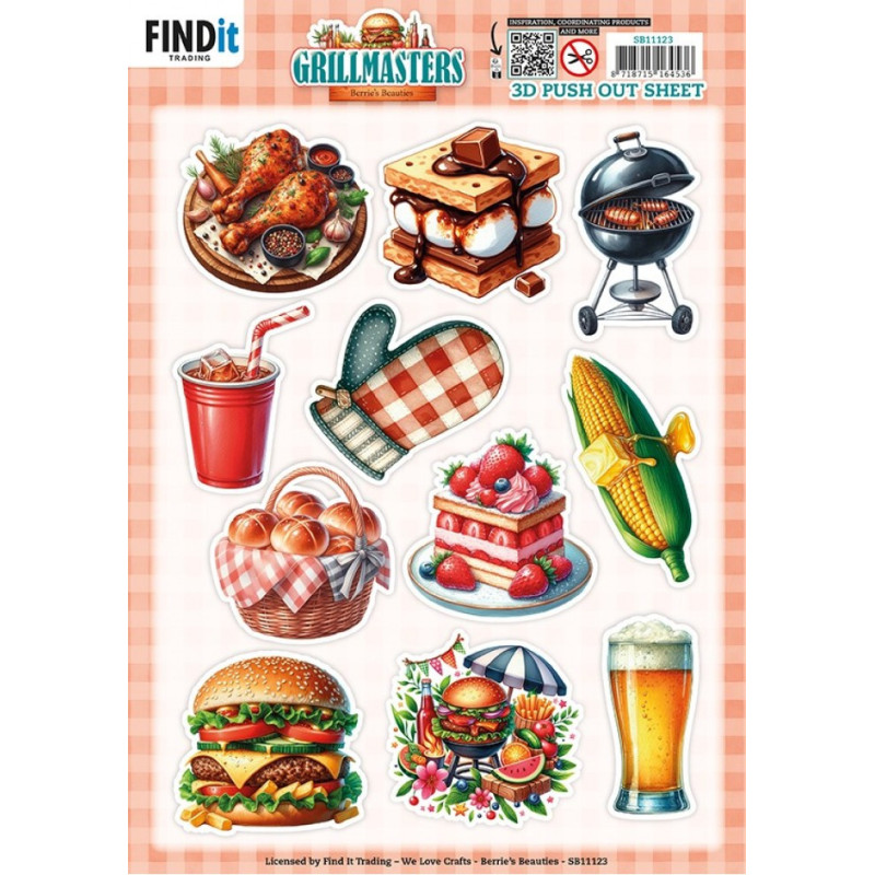 Pushout - Berries Beauties - Grillmasters - Assorti - SB11123