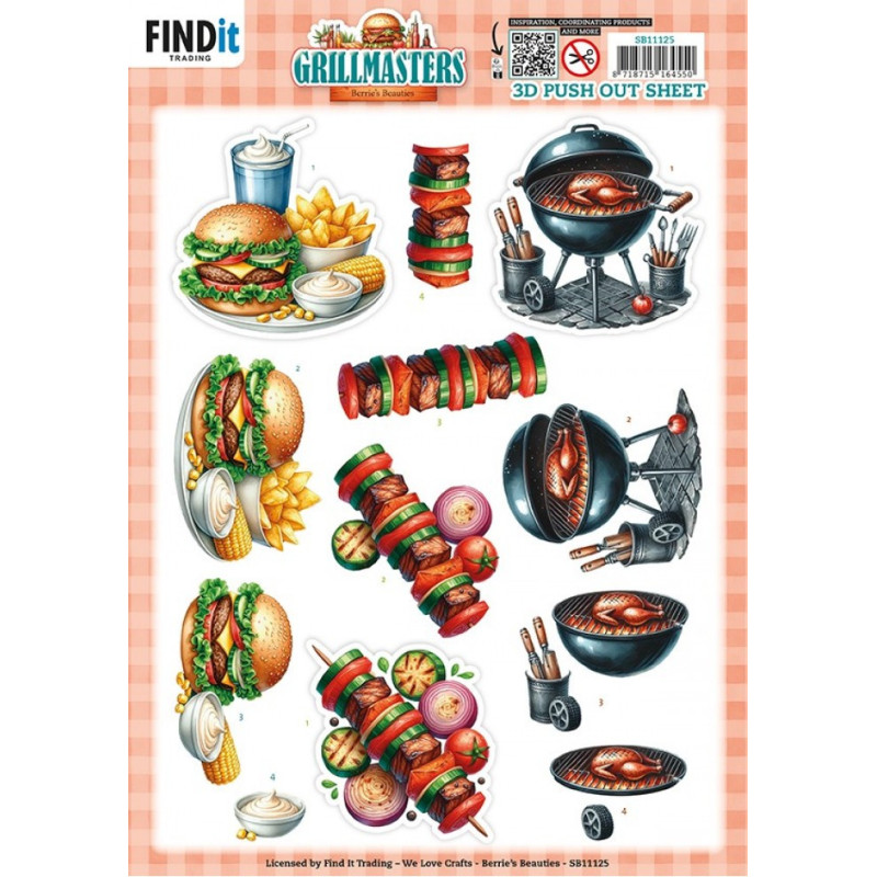 Pushout - Berries Beauties - Grillmasters - Flame Grilled Favorites - SB11125