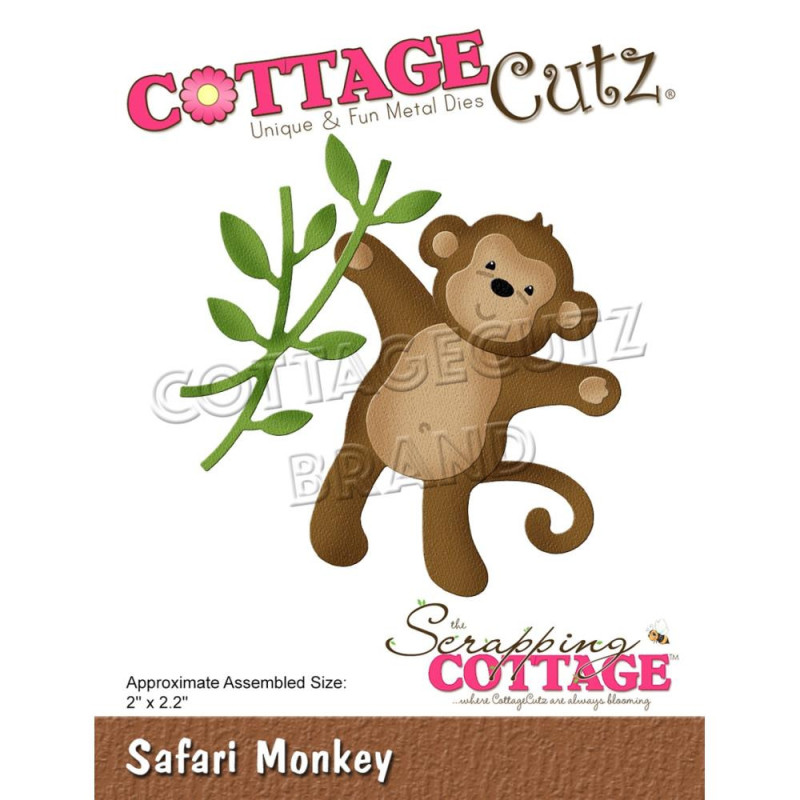 CottageCutz - Safari Monkey - CC-846